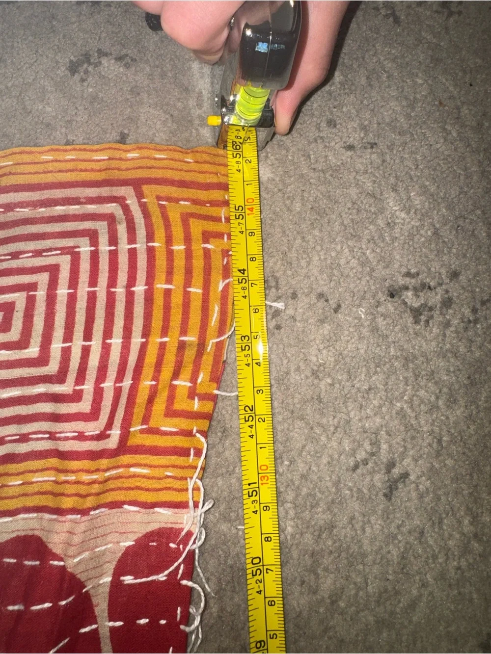 Vintage Kantha Quilt Throw- Hand Stitched from Sari Quilt - Multiple patterns